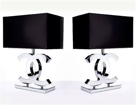 chanel inspired table lamp|wayfair Chanel lamps.